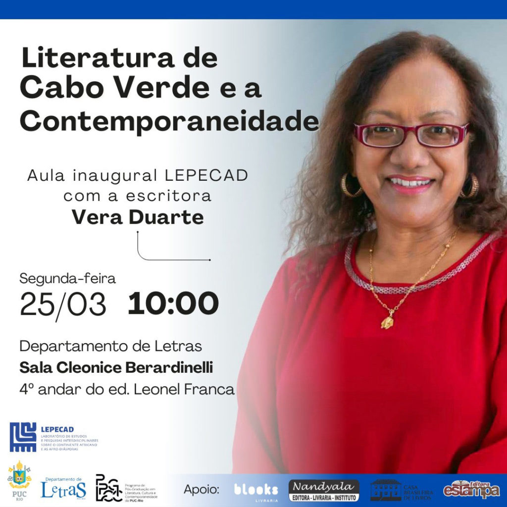 LEPECAD realiza Aula Inaugural com Vera Duarte sobre Literatura Cabo-Verdiana e Contemporaneidade